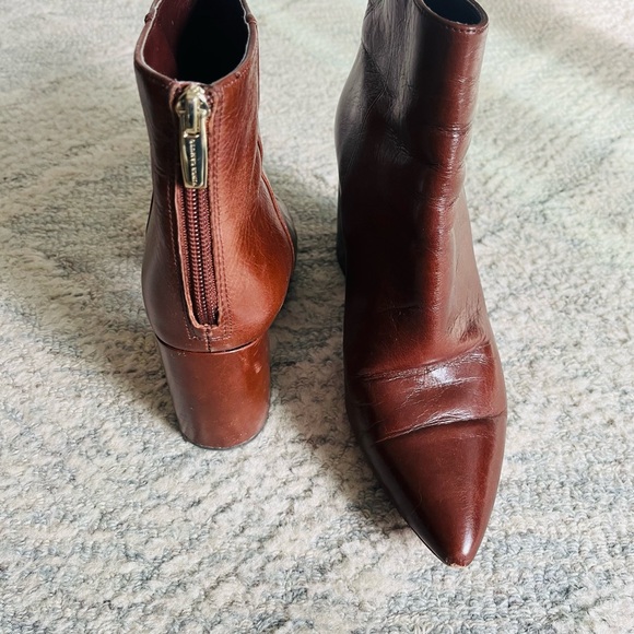 Ankle boots - leather, Size 8.5 / 39 - Picture 3 of 4